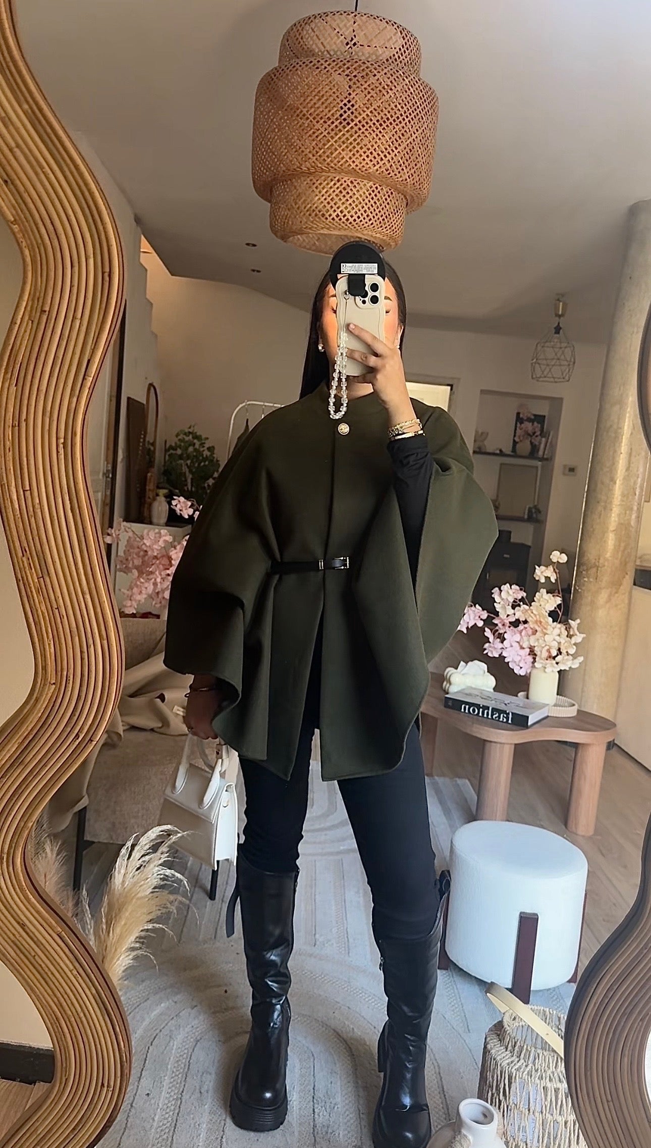 Poncho Ceinturé