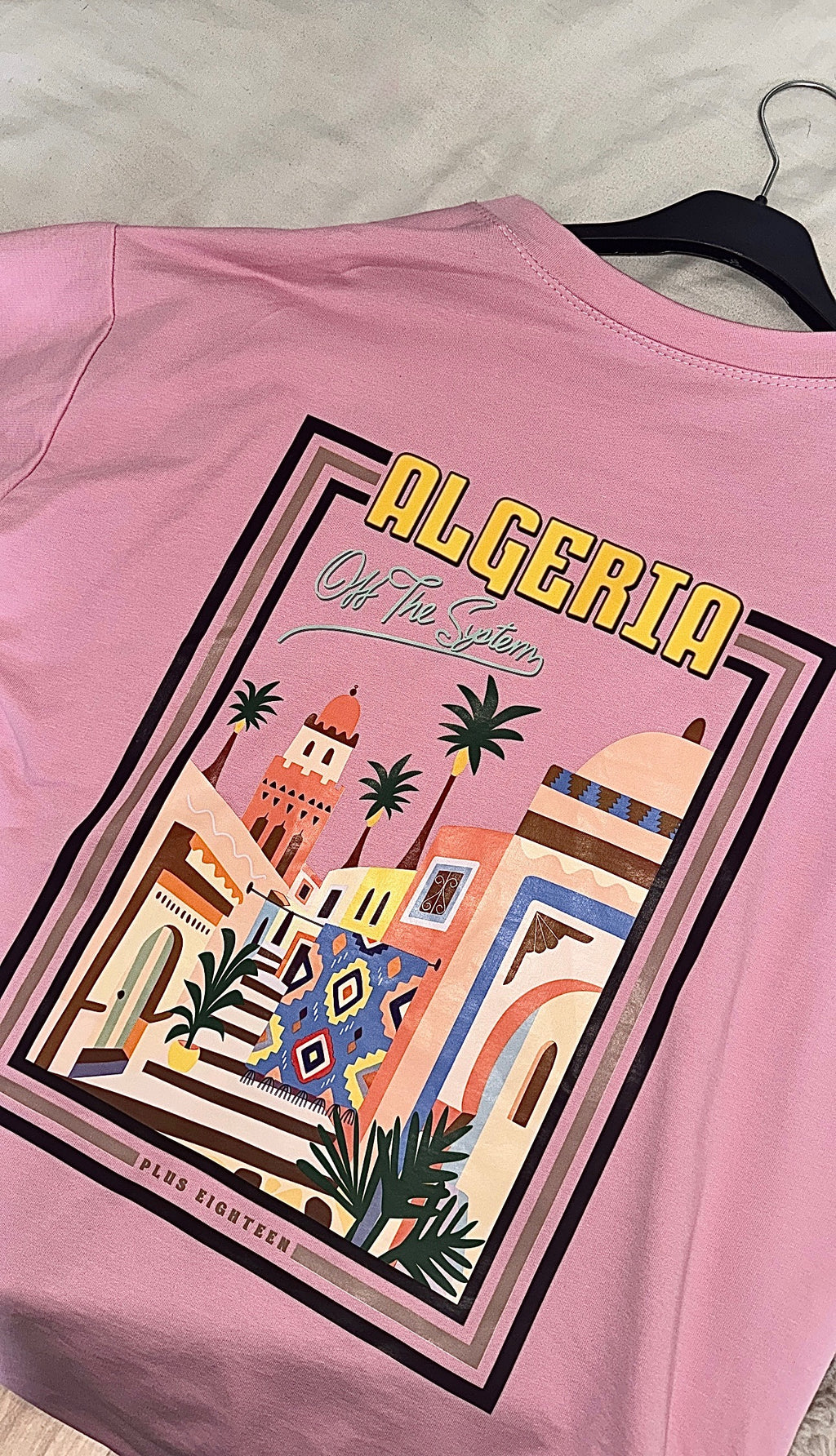 T-Shirt Oversize Tendance Rose