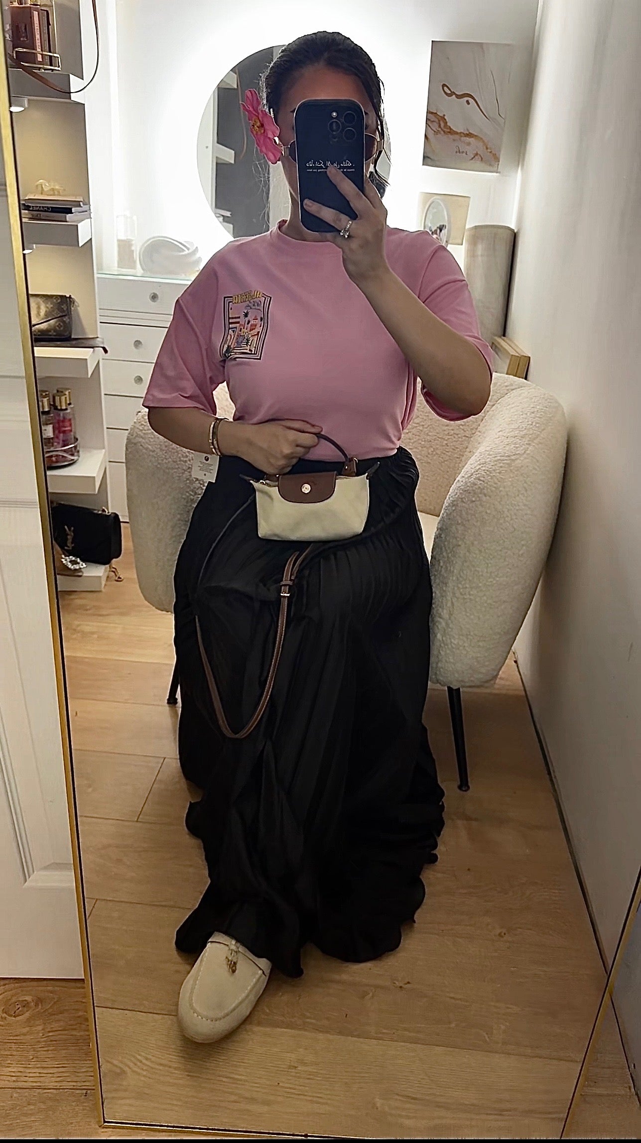 T-Shirt Oversize Tendance Rose