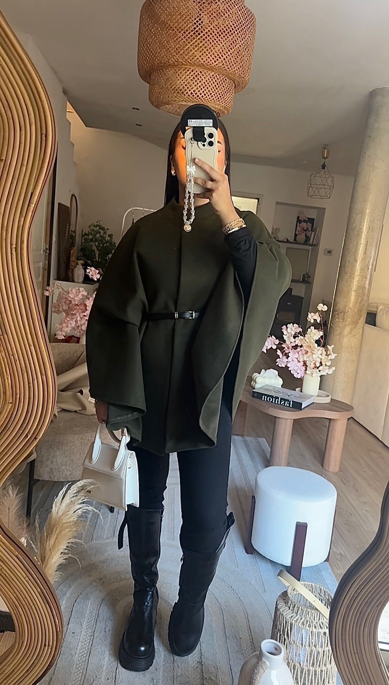 Poncho Ceinturé