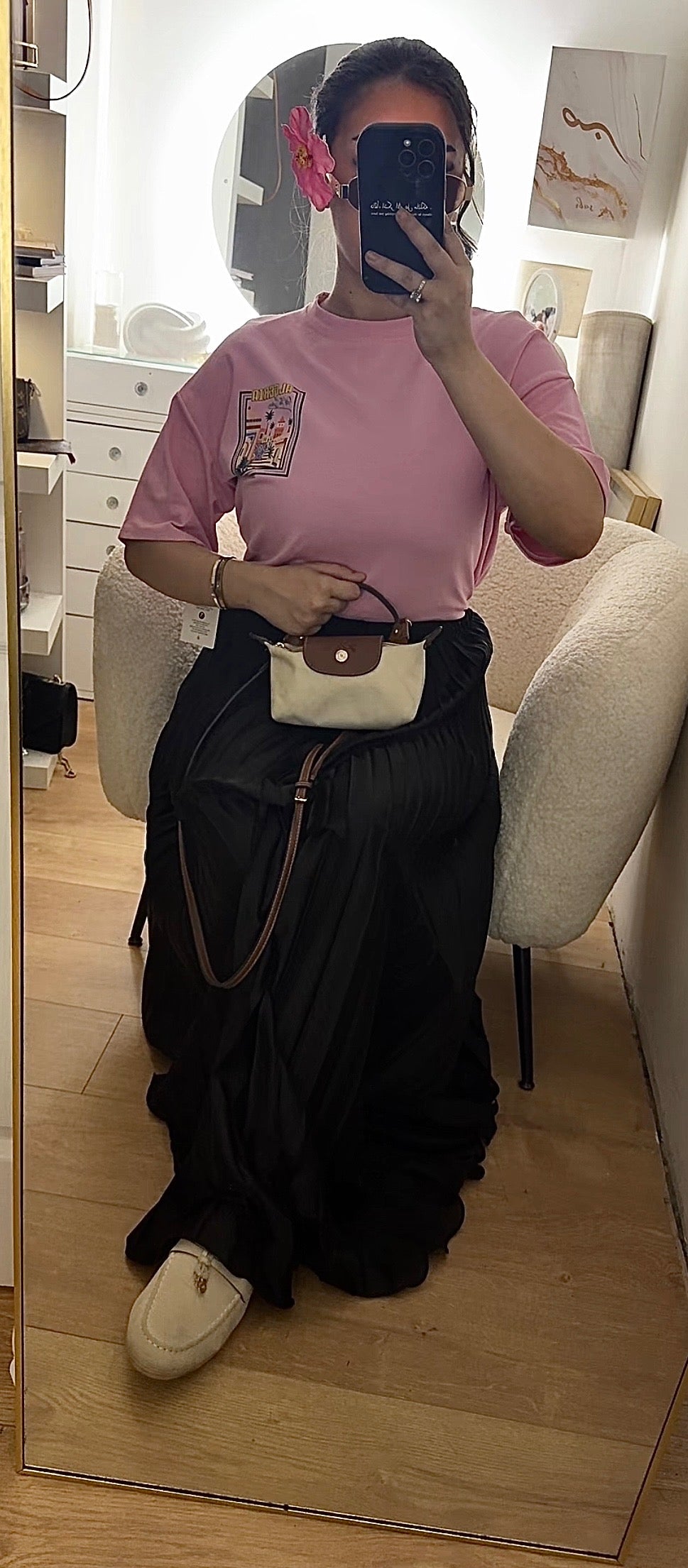 T-Shirt Oversize Tendance Rose