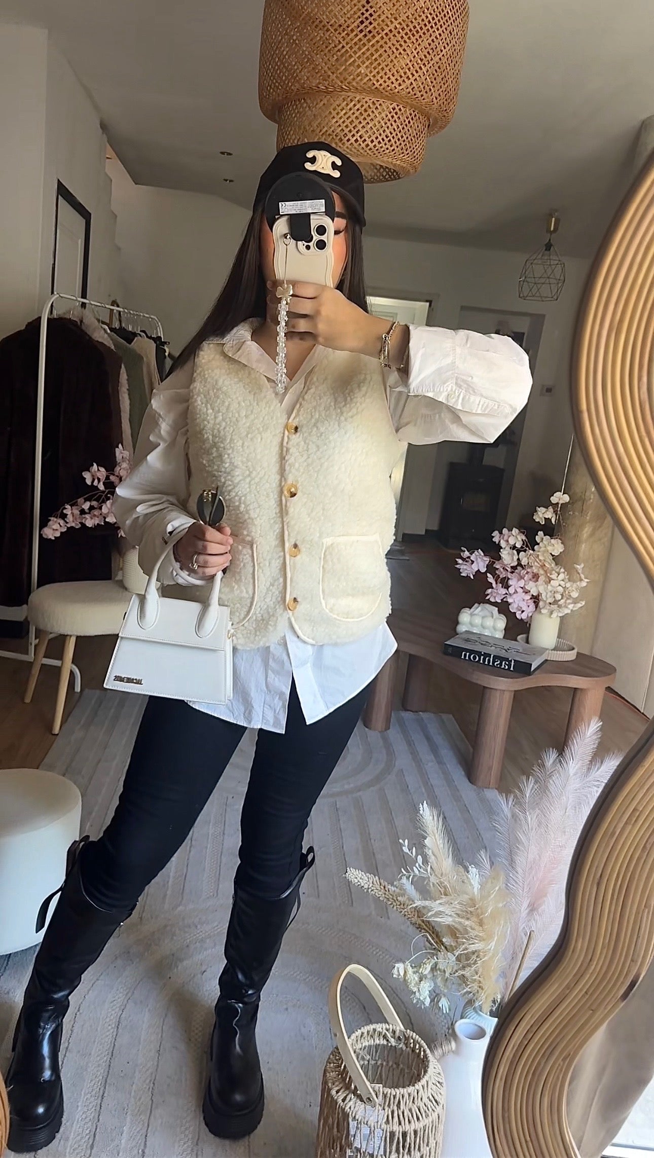 Gilet sans manches blanc