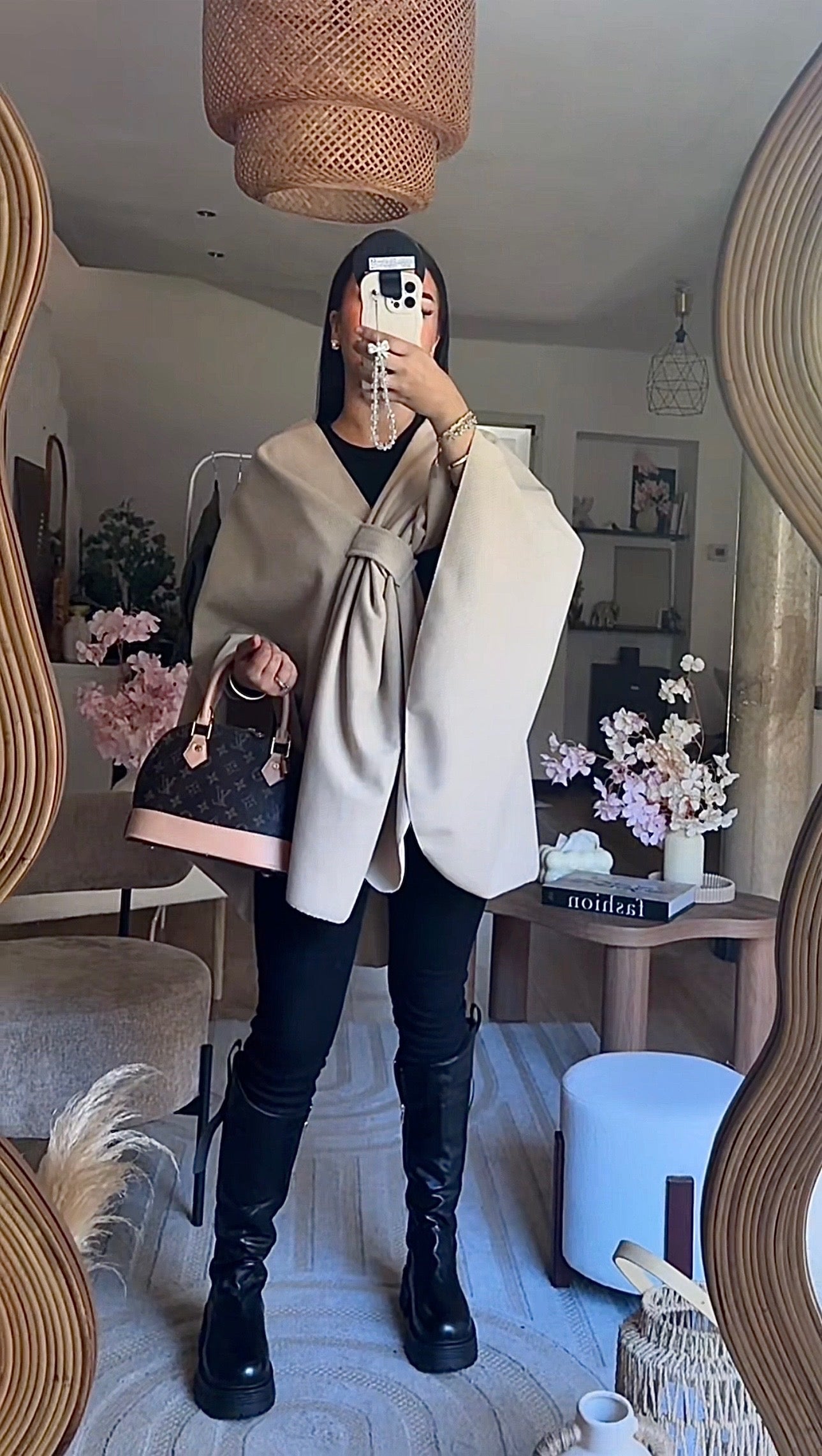 Poncho à Noeud