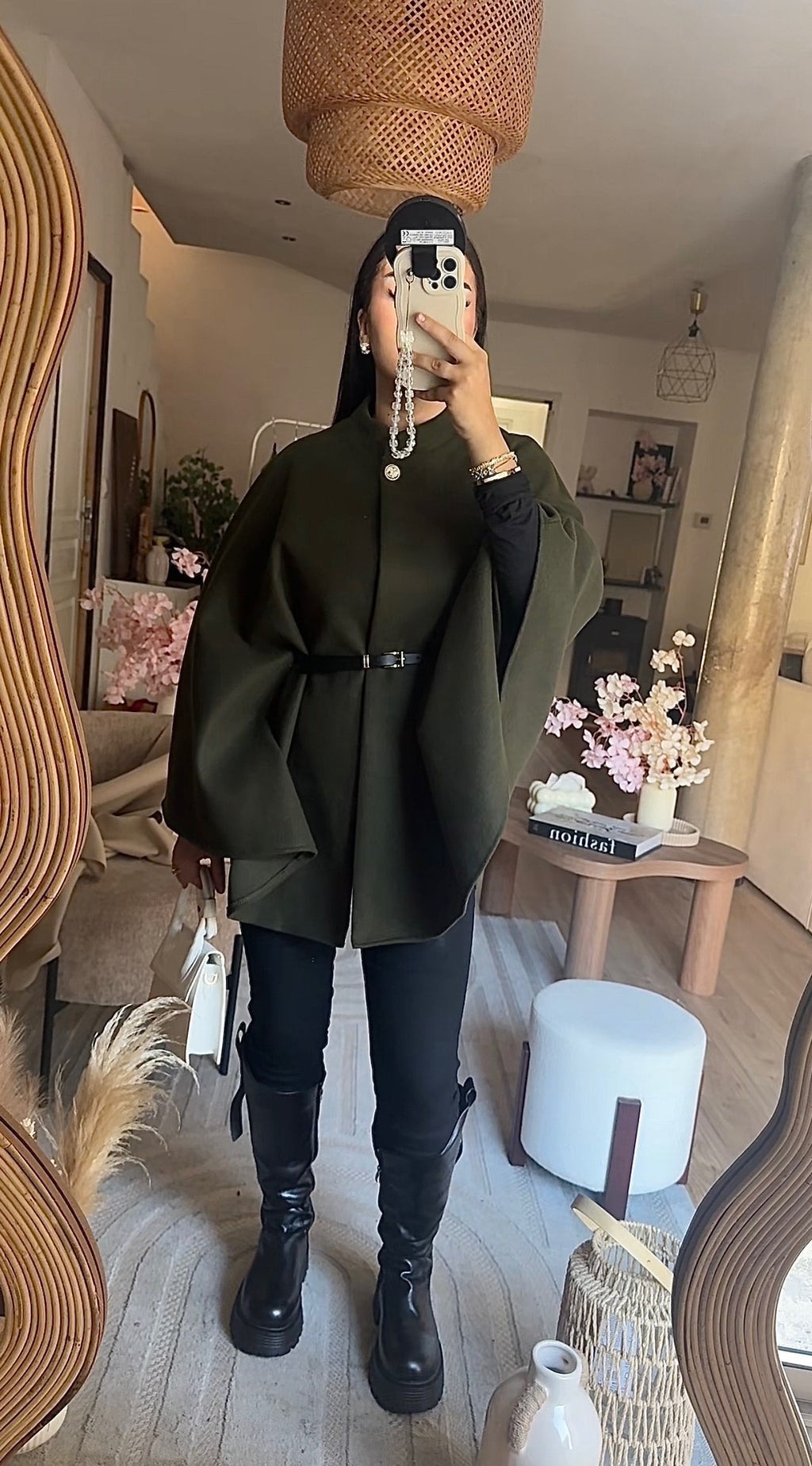 Poncho Ceinturé